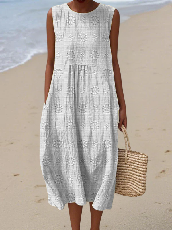 Lucille | Dress Midi Rose