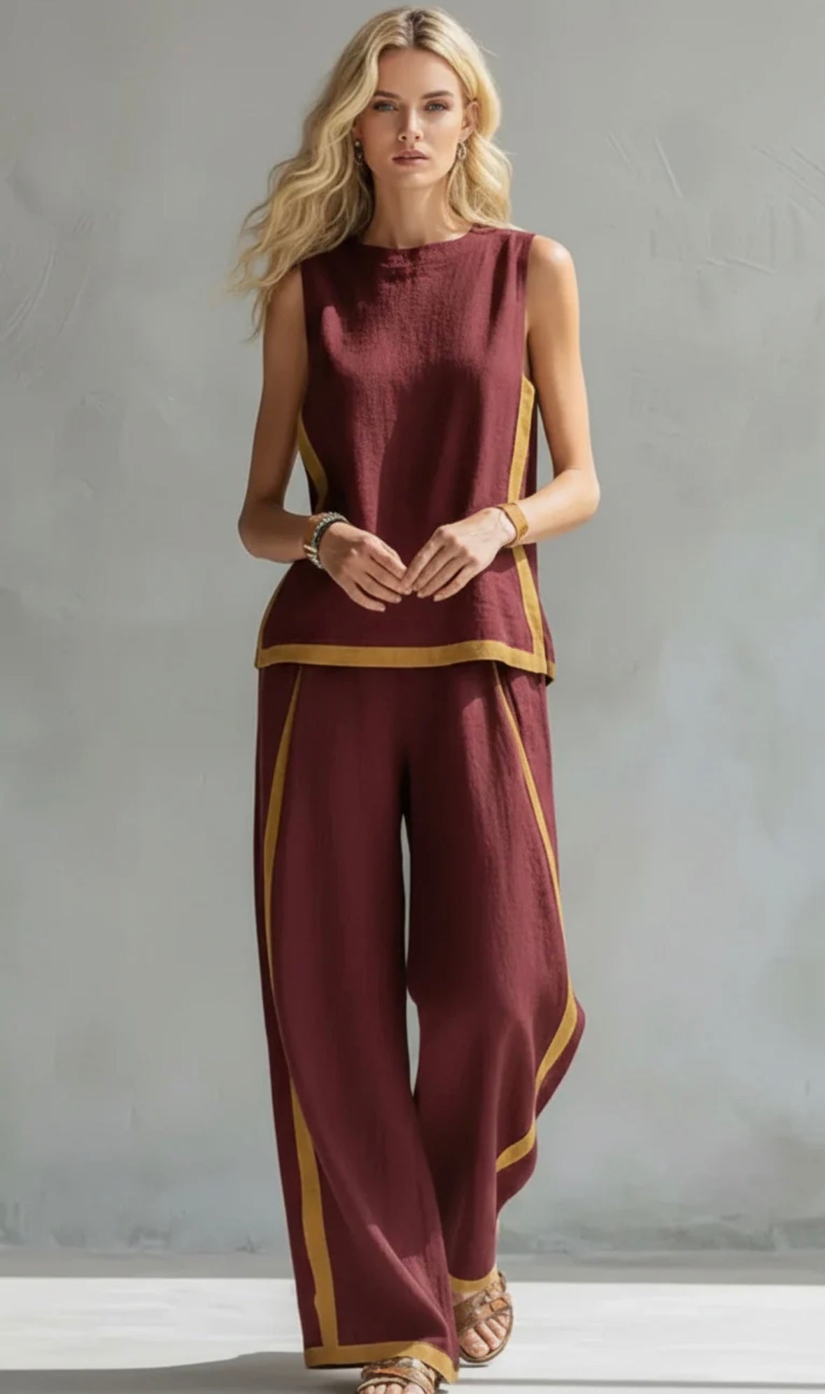 GRACE - COTTON LINEN SET