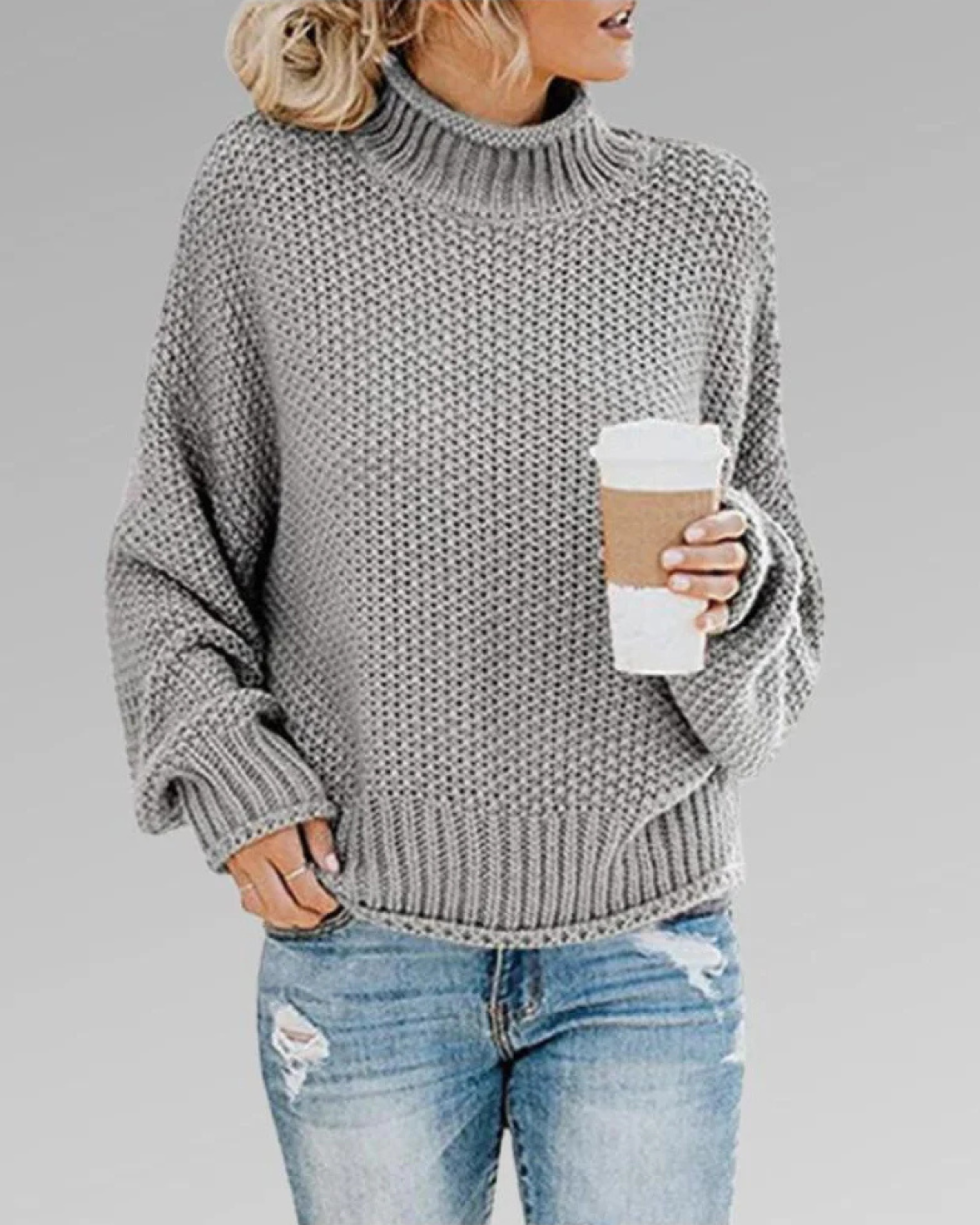 VIRELLA - ELEGANT TURTLENECK SWEATER
