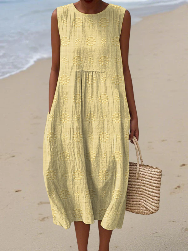 Lucille | Dress Midi Rose