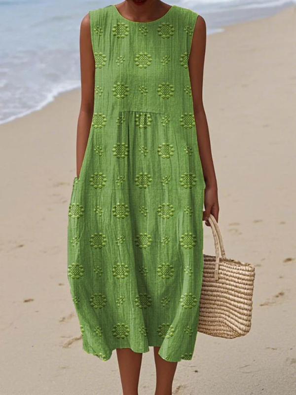 Lucille | Dress Midi Rose