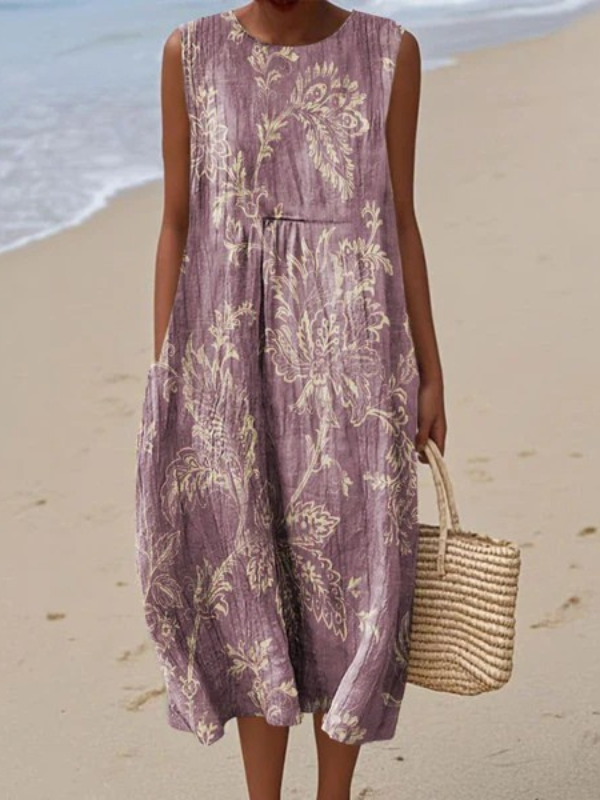 Mia | Dress Midi Flower